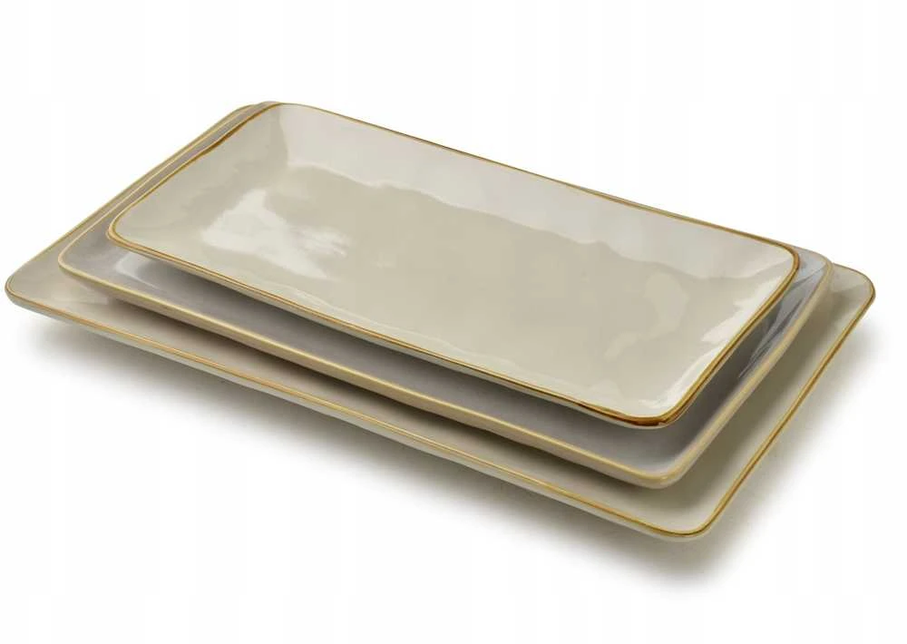 Mondex BASIC NATURE stačiakampė lėkštė 32,5x16 cm