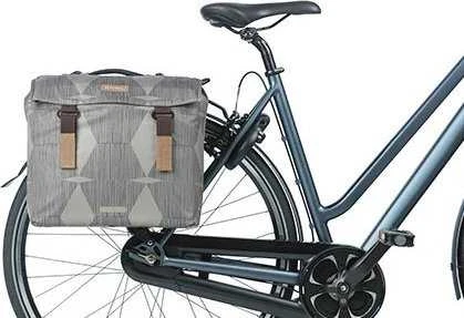 Basil ELEGANCE DVIGUBAS LAIKRAŠTIS MIK 40–49 l, MIK sistema (paruoštas kelionei), atsparus vandeniui, pilkšvai pilkos spalvos