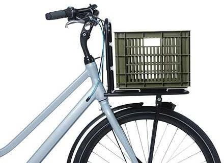 Basil BASIL BICYCLE CRATE M vairo krepšys/nešiklis, 29,5 l, samanų žalia