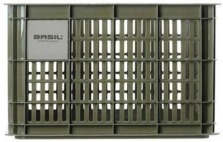 Basil BASIL BICYCLE CRATE M vairo krepšys/nešiklis, 29,5 l, samanų žalia