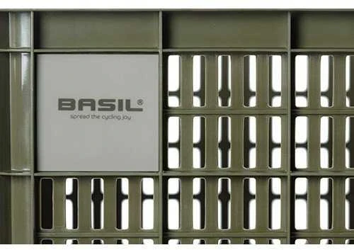 Basil BASIL BICYCLE CRATE M vairo krepšys/nešiklis, 29,5 l, samanų žalia
