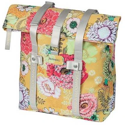 Basil Bagažinės krepšys Bagažinė BASIL BLOOM FIELD SHOPPER 15-20L, medaus geltona (NAUJAS 2024)