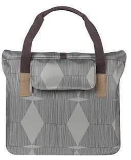 Basil Bagažinės krepšys BASIL ELEGANCE BICYCLE SHOPPER 20-26L Hook On System, atsparus vandeniui chateau taupe