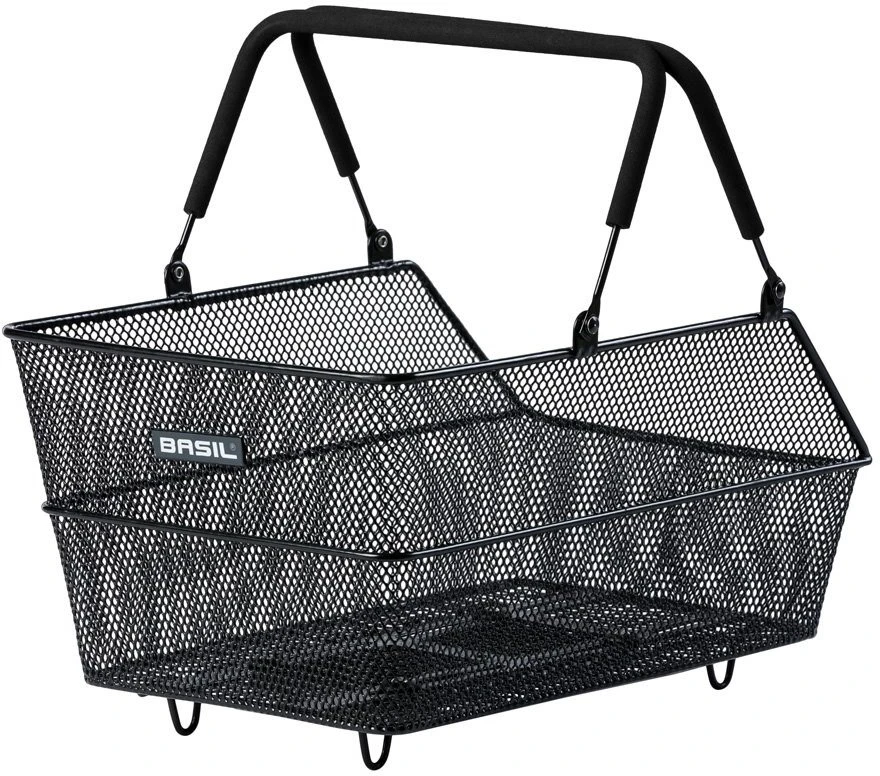 Basil Bagażnikas ant galinės bagažinės BASIL CENTO MIK, MIK System (ready to go), Adaptor Plate 2.0 (blokada), plieno juodas