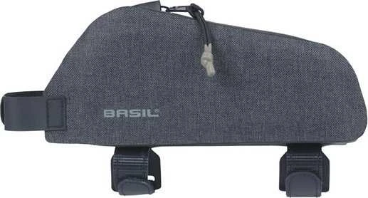 Basil Krepšys na ramę BASIL NAVIGATOR STORM, Paski Velcro, 0,8L, Wodoodporna, Juoda (NEW 2025)