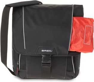 Basil SPORT DESIGN COMMUTER BAG vienvietis miesto krepšys 18L, tvirtinamas ant kablio, juodas (BAS-17580)