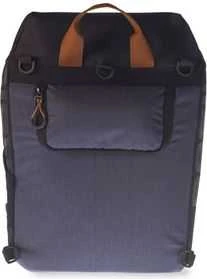Basil Travel Pouch Single MILES DAYPACK 14L kuprinė, tvirtinimas kabliu, vandeniui atsparus poliesteris, tamsiai mėlynas (BAS-17665)