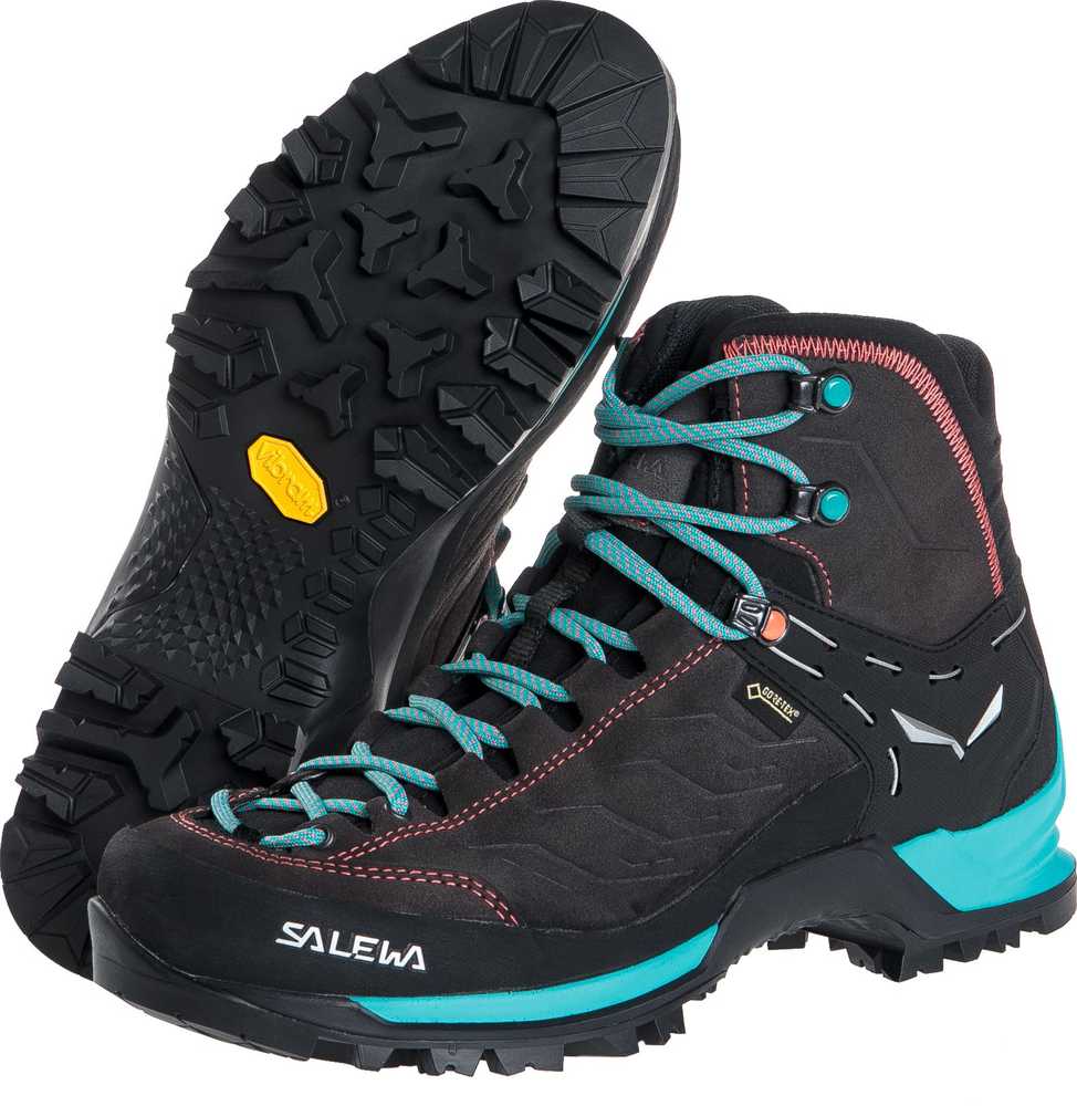 SLW Salewa MTN Trainer Mid GTX Lizdinė Suaugusiems Juoda, Mėlyna