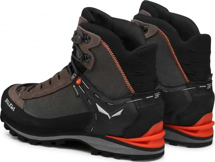 „Crow GTX Salewa“ pusiau automatiniai batai – riešuto spalvos / „Firestone“ oranžiniai