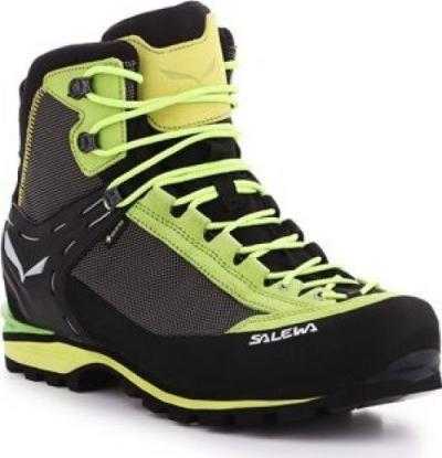 Vyriški žygio batai Salewa Crow GTX juodi ir žali, 40 dydis