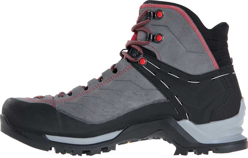 SLW Salewa MTN Trainer Mid GTX Kištukinis Suaugusiems Anglies, Pilka, Raudona