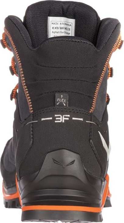 Salewa „Buty Mtn Trainer Mid GTX“ batai, asfalto spalvos, oranžiniai, JK, 9,5 (44)