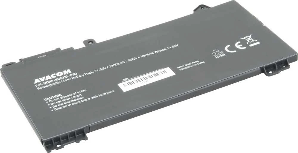 AVACOM HP PROBOOK 430, 440, 450 G6 LI-POL 11,55V 3900MAH 45WH