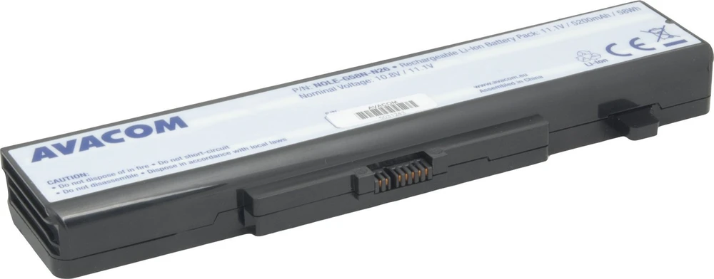 AVACOM akumuliatoriai, skirti Lenovo IdeaPad G580, Z380, Y580 serijos Li-Ion 11.1V 5200mAh