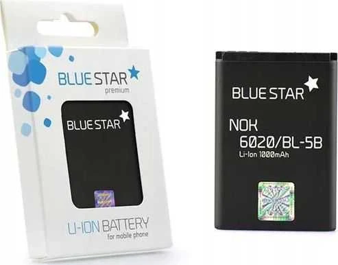 BlueStar Nokia 6020 / 5200 / 5300 / 3220 / 5140 baterija, 1000 mAh, Blue Star Premium