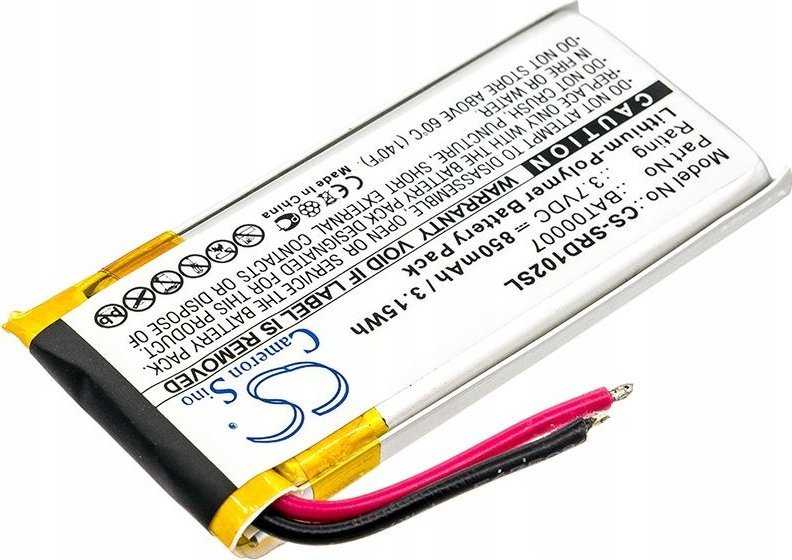 Cameron Sino Akumuliatorius Bateria Typ Bat00007 Do Cardo Scala Rider Packtalk Duo Srpt0102 / Cs-srd102sl
