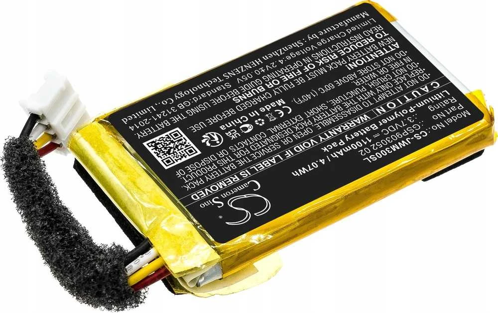 Bateria Cameron Sino Akumuliatorius Bateria Typu Gsp903052 02 Do Jbl Wind 3 Wind 3s Wind3 Wind3s / Cs-jwm300sl