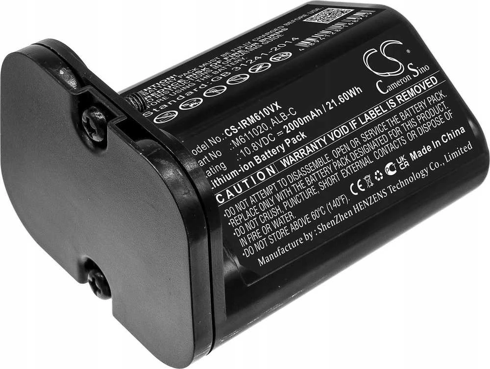 Bateria Cameron Sino Akumuliatorius Bateria Typ Alb-c M611020 Abl-c Do Irobot Braava Jet M6 M611020 / Cs-irm610vx