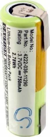 Cameron Sino 3.7V 750mAh akumuliatorius barzdaskutei