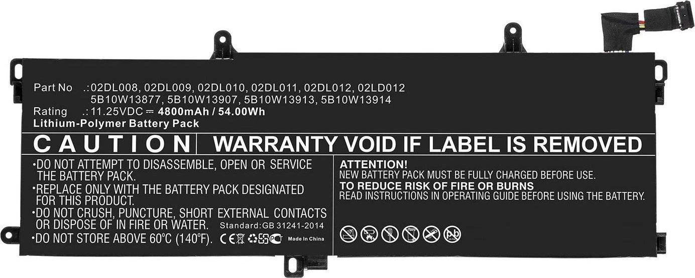 Lenovo 50Wh 11.55V 4350mAh
