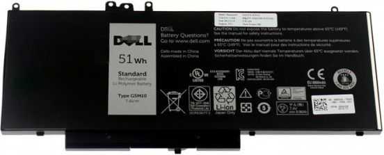 Bateria Dell 4 Cell, 51 Wh (8V5GX)