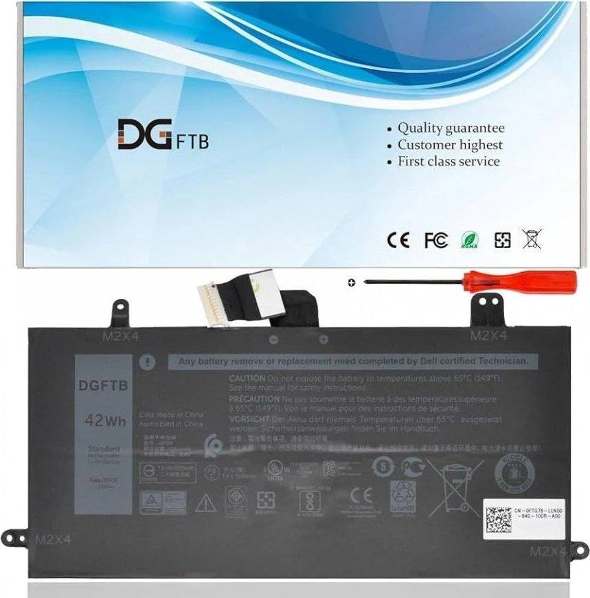 Bateria Dell 42Wh 4-Cell Lithium-Ion