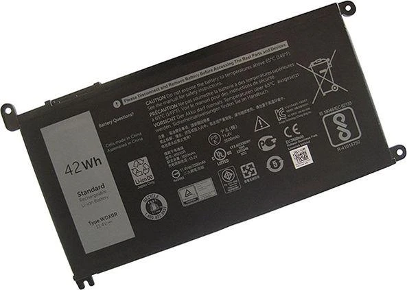 „Dell“ 42 Wh 3 elementų ličio jonų akumuliatorius (T2JX4)