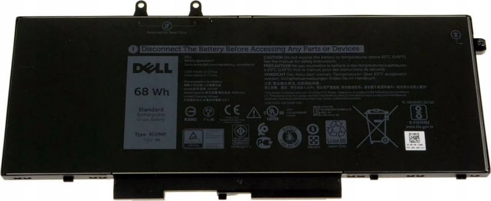 Bateria Dell Latitude 5400, 68WHr, 4 Cell,