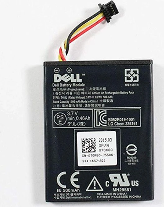 „Dell Baterija PERC“, 1,8 WHR, 1 elementas, ličio jonų