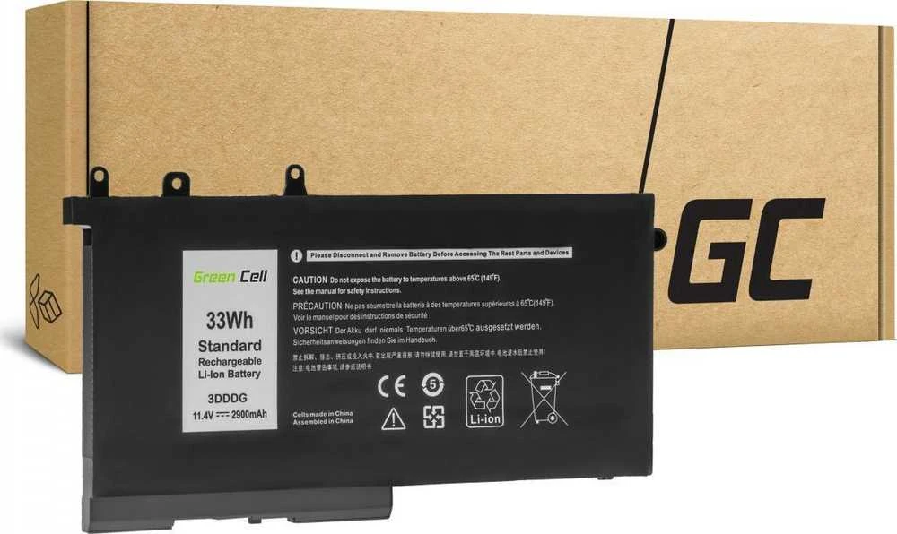 Green Cell Žalias Cell GREENCELL Baterija, skirta Dell 3DDDG-3S1P 2900mAh 11.4V