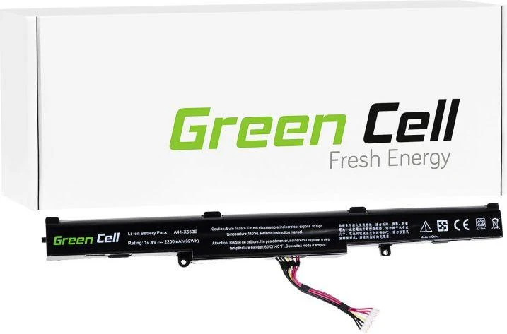 Žalias Cell GREENCELL AS77 Baterija Žalias Cell A41-X550E, skirta Asus F550D F550DP F750L R510D R510DP X55