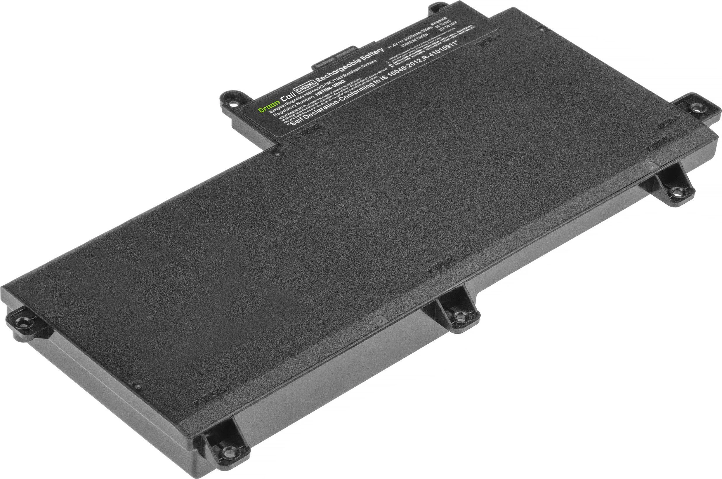 Žalias CELL PRO Nešiojamas kompiuteris Baterija CI03XL skirtas HP ProBook 640 G2 645 G2 650 G2 G3 655 G2