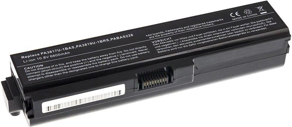 Green Cell Žalias Cell Žalias Cell baterija, skirta Toshiba Satellite C650 C650D C660 C660D L650D L655 L750 PA3817U-1BRS / 11.1V 6600mAh