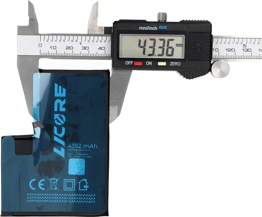 LICORE baterija, skirta IPHONE 13 Pro Max 4352 mAh