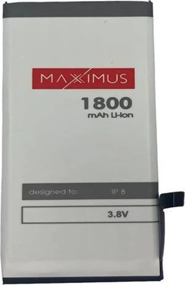 AKUMULIATORIUS MAXXIMUS IPHONE 8 1800mAh