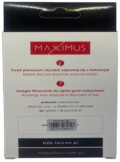 AKUMULIATORIUS MAXXIMUS HUAWEI P10 PLUS 3750mAh MATE20 LITE/NOVA 3, HB386589ECW