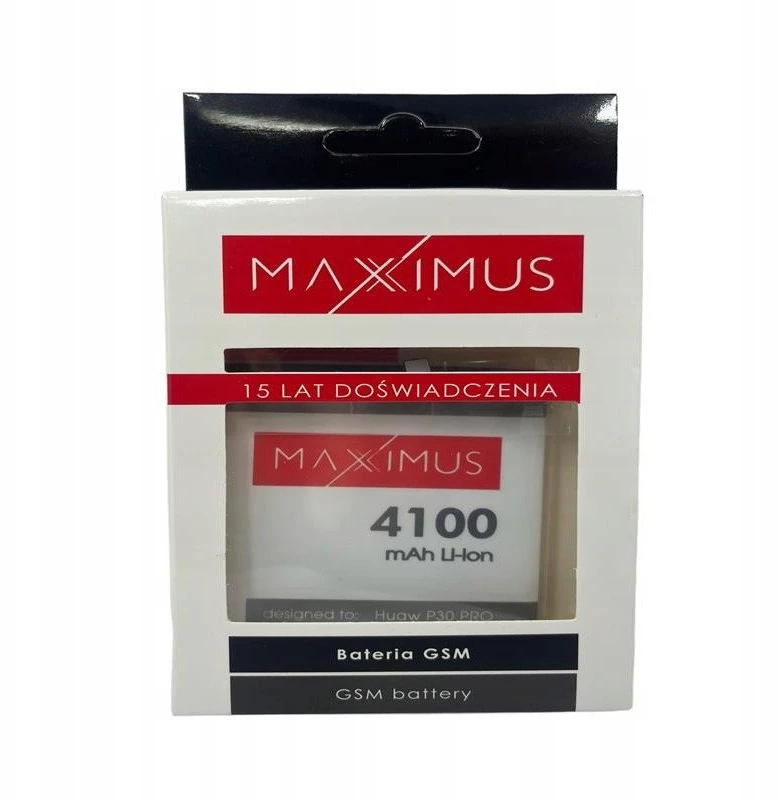 AKUMULIATORIUS MAXXIMUS HUAWEI P30PRO 4100mAh MATE 20 PRO, HB486486ECW