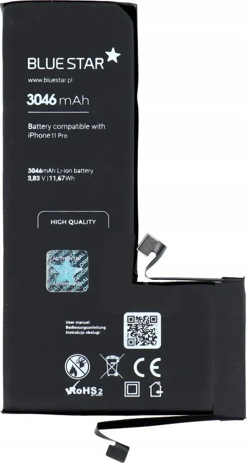 BlueStar iPhone 11 PRO baterija 3046 mAh Blue Star HQ