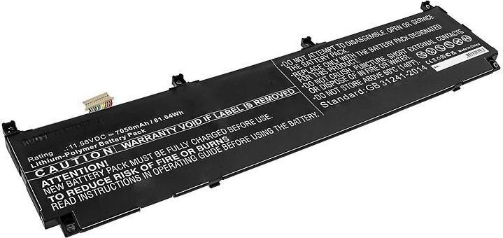 Coreparts Bateria MicroBattery Nešiojamas kompiuteris Baterija for HP 81.64Wh