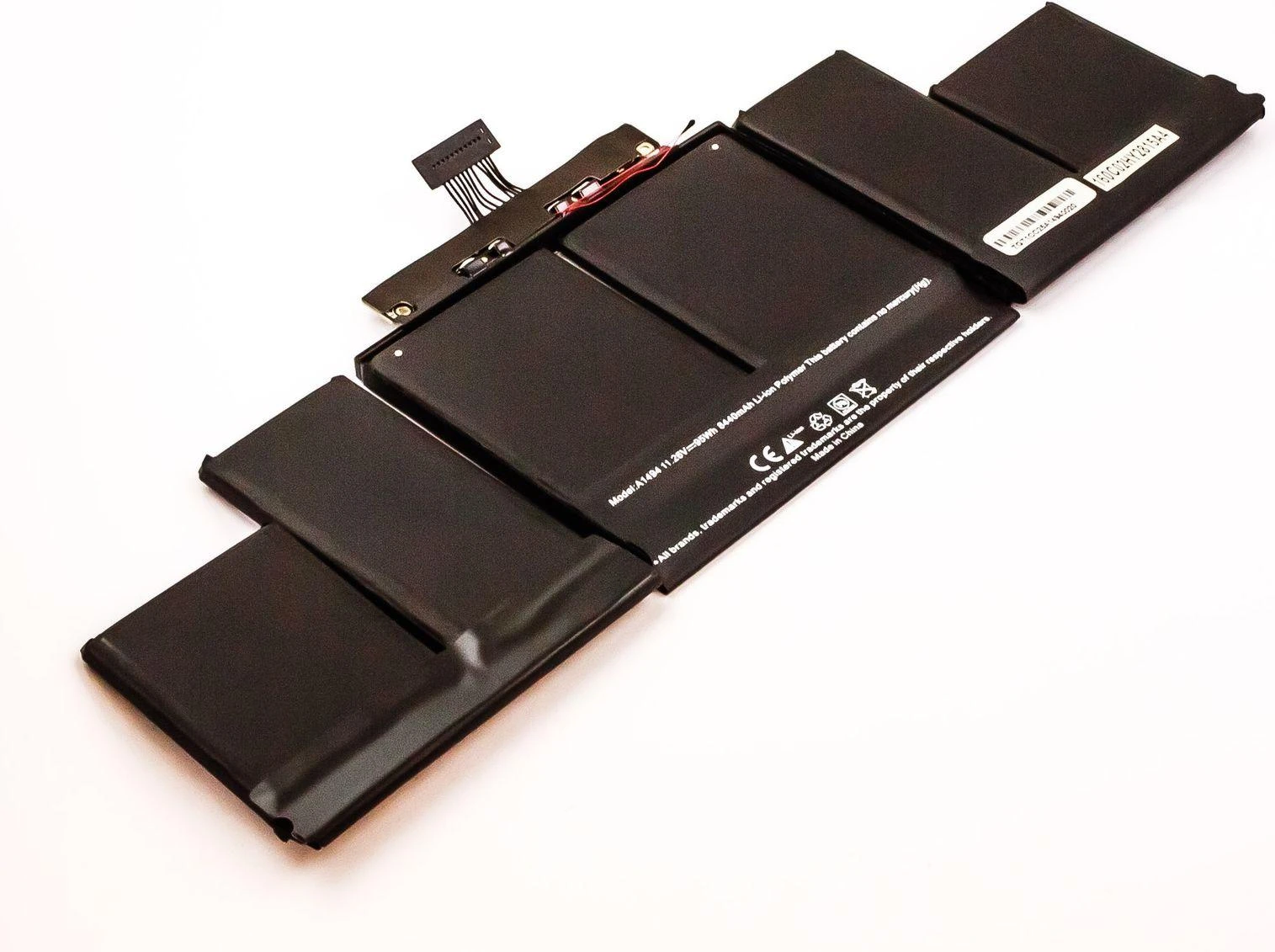 Coreparts „MicroBattery“ pakaitinė 6 celių ličio polių baterija, 11,26 V, 8,44 A, skirta „Macbook Pro 15“ (MBXAP-BA0012)