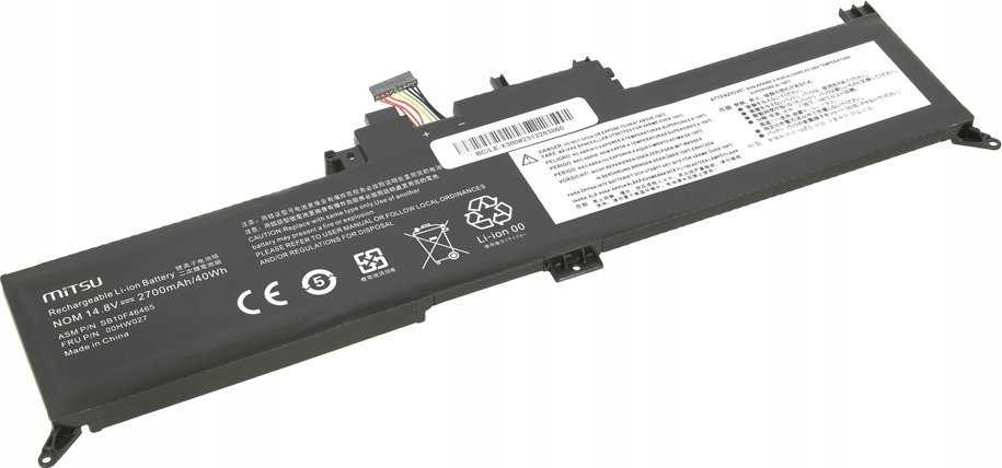 Baterija Mitsu Baterija 00HW027 01AV434, skirta Lenovo ThinkPad Yoga 260 370 X380