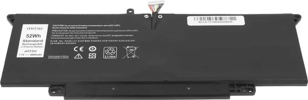 Mitsu Baterija JHT2H do Dell Latitude 7410 2-in-1 7310 2-in-1 P33S P34S 6800 mAh (52 Wh) 7,7V