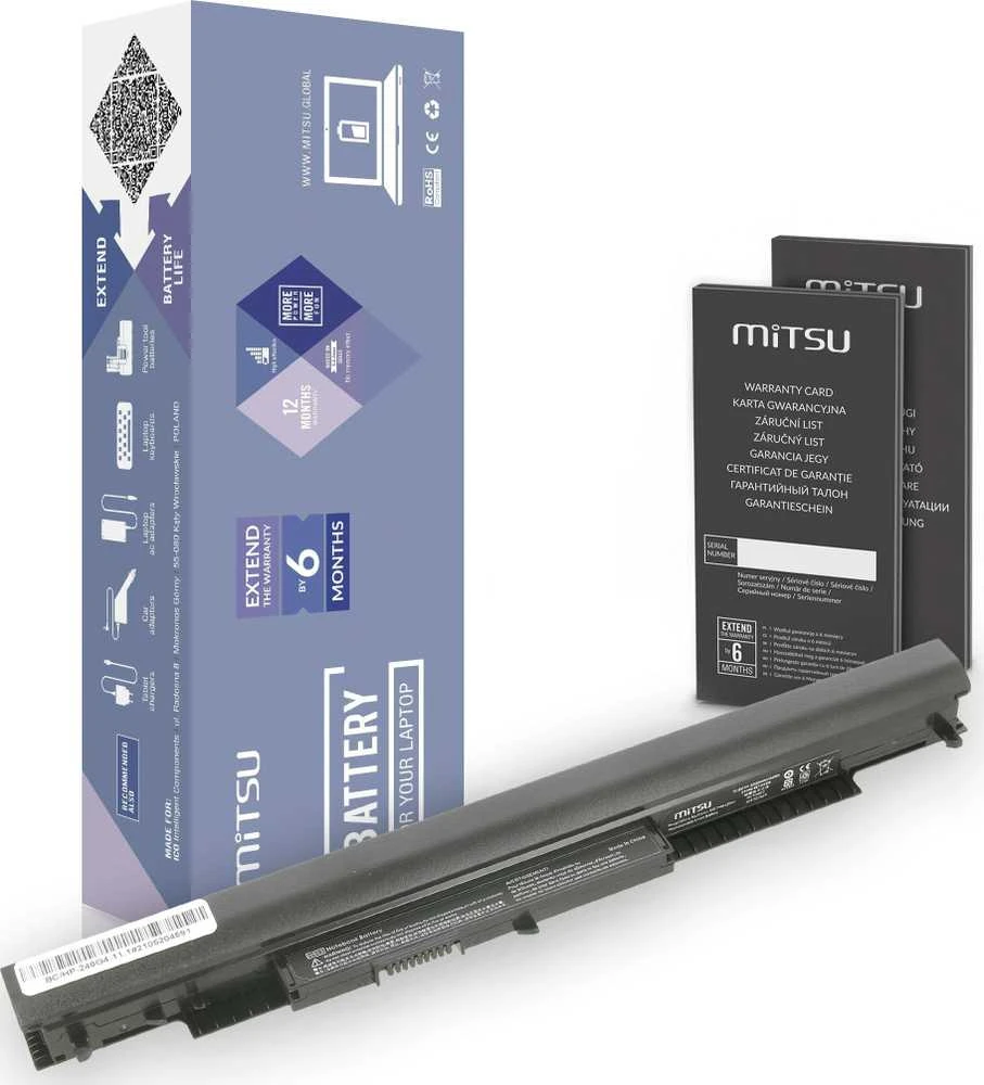 „Mitsu“ akumuliatorius, skirtas HP 240 G4, 255 G4 -11.1v (2200 mAh 29 Wh)