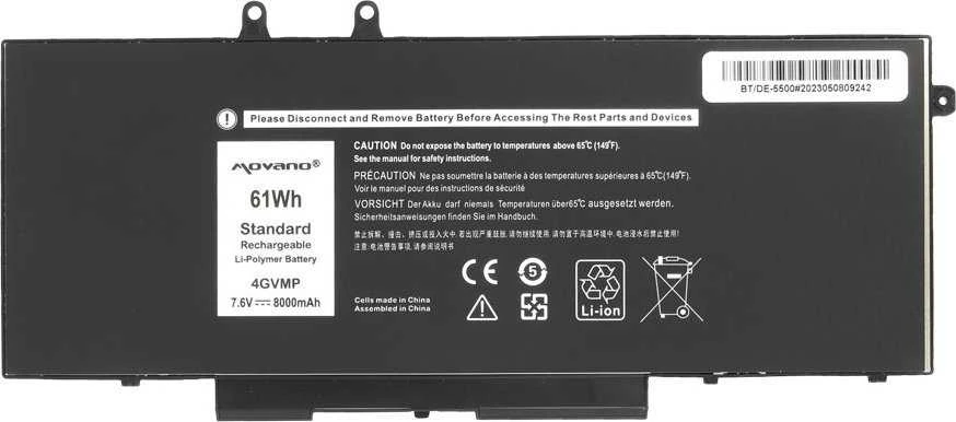 Movano Baterija Dell Latitude 5400 5500 5510 4GVMP Baterija