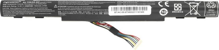 Movano Bateria al15a32 aspire e5-573g travelmate p277-m – 1800 mah (27 wh)