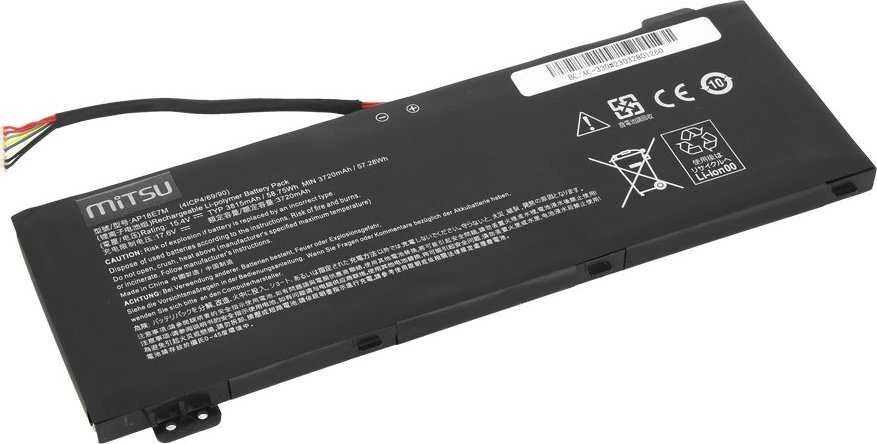 Mitsu Baterija Movano Baterija AP18E7M, skirta Acer AN515-54 AN517-51