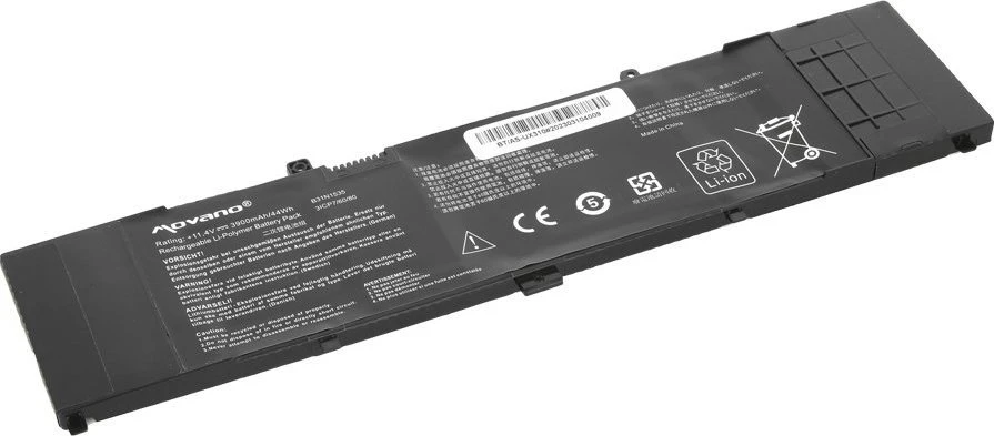 Movano Bateria b31n1535 do asus zenbook ux310ua ux410ua - 3900 mah (44 wh)