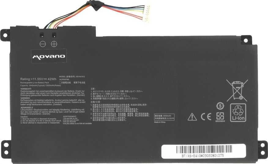 Baterija Movano Baterija B31N1912 C31N1912, skirta Asus E410MA L410MA