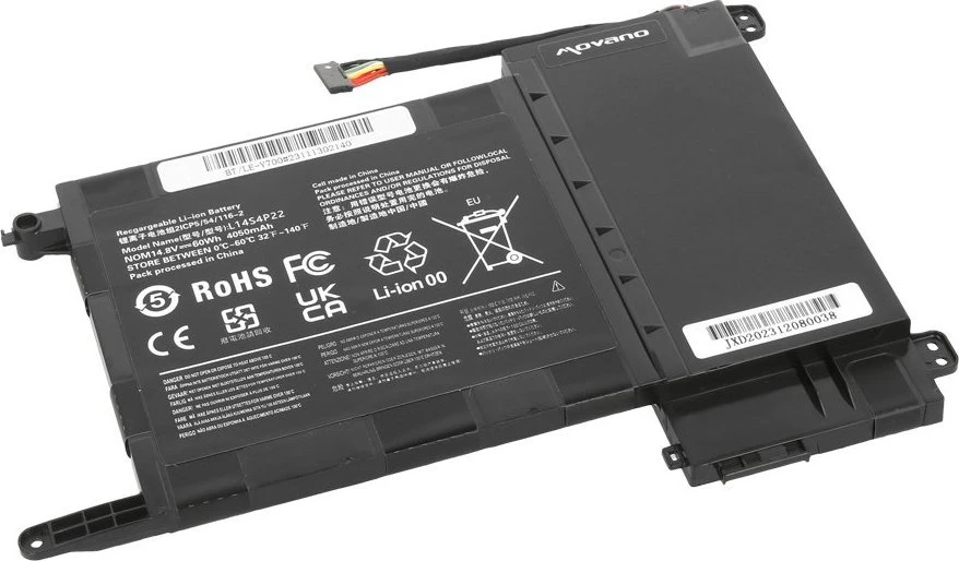 Movano „Lenovo IdeaPad Y700-15ISK Y700“ baterija L14S4P22 - 4050 mAh (60 WH)
