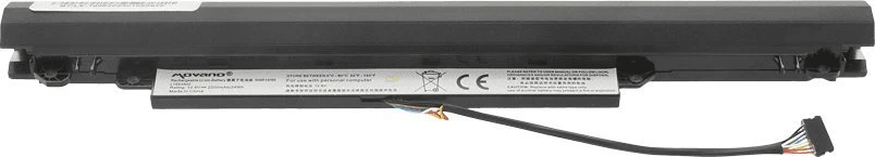 Movano „Lenovo IdeaPad 110-14ibr 15ibr“ baterija l15s3a02 - 2200 mAh (24 Wh)